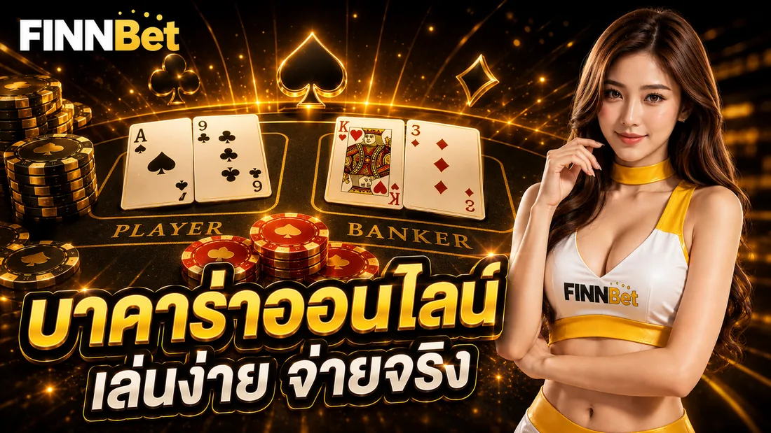 วิธีเล่นบาคาร่าและการนับแต้ม